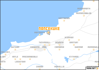 map of Nancekuke