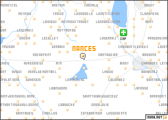 map of Nances