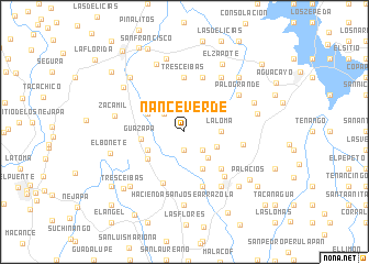 map of Nance Verde