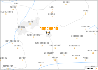 map of Nancheng