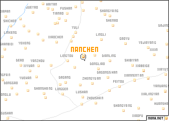 map of Nanchen