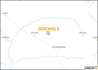 map of Nancherla