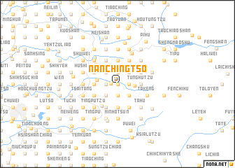 map of Nan-ching-ts\