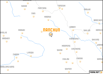 map of Nanchun