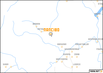 map of Nancibo