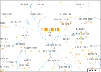 map of Nancinta