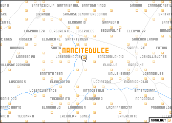 map of Nancite Dulce