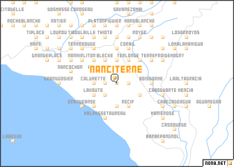 map of Nan Citerne