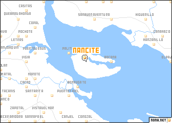 map of Nancite