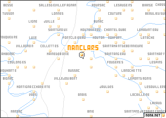 map of Nanclars