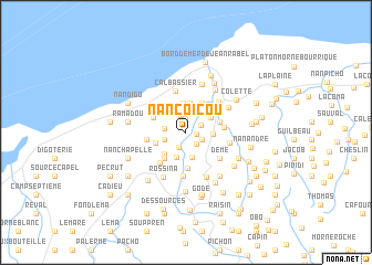 map of Nan Coicou