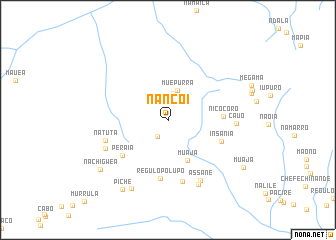 map of Nancoi