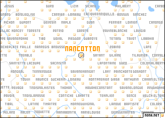 map of Nan Cotton