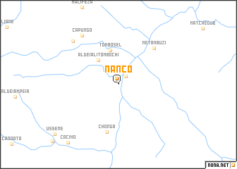 map of Nanco