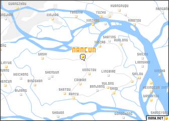 map of Nancun