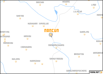 map of Nancun