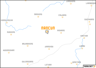 map of Nancun