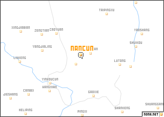 map of Nancun