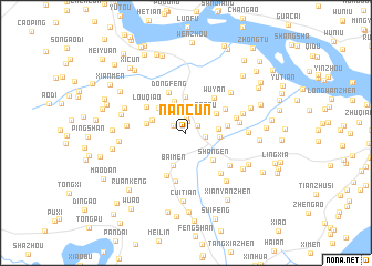 map of Nancun