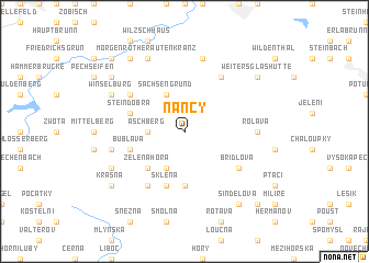 map of Nancy