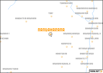 map of Nandaharana