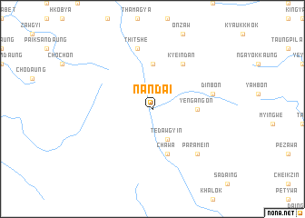 map of Nandai