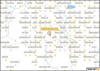 map of Nandakul