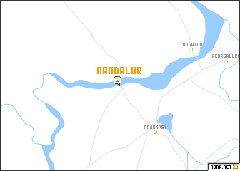 map of Nandalūr