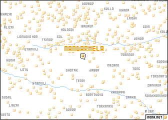 map of Nandar Mela