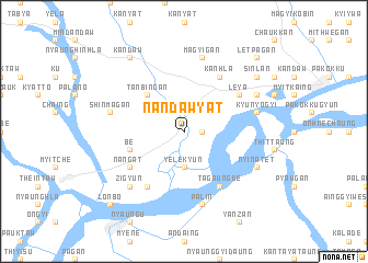 map of Nandawyat