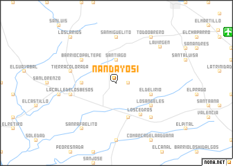 map of Nandayosi