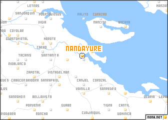 map of Nandayure