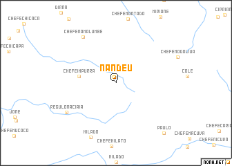 map of Nandeu