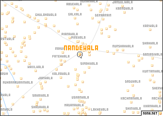 map of Nandewāla