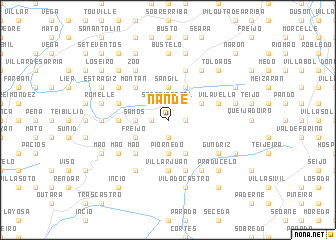 map of Nande