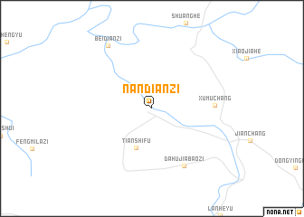 map of Nandianzi