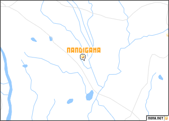 map of Nandigāma