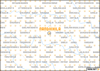 map of Nandikhila