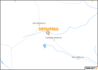 map of Nandipādu