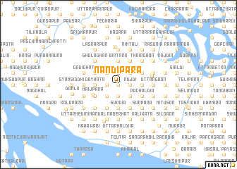 map of Nandipāra