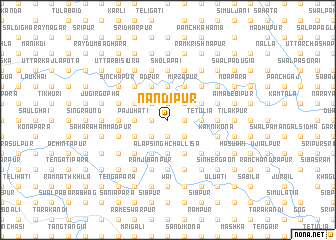 map of Nandipur