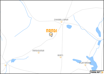 map of Nandi