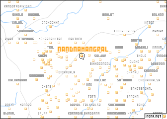 map of Nandna Mangrāl