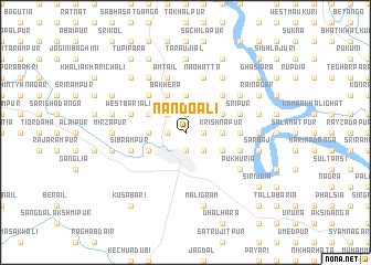 map of Nāndoāli