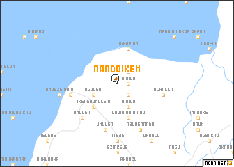 map of Nando Ikem