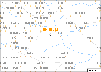 map of Nandoli