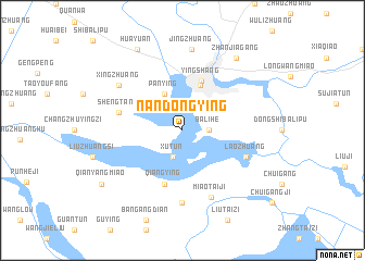 map of Nandongying