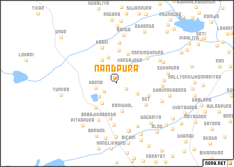 map of Nandpura