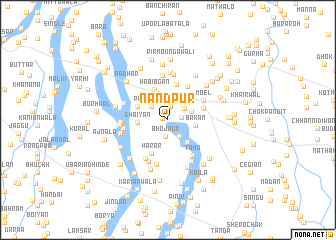 map of Nandpur