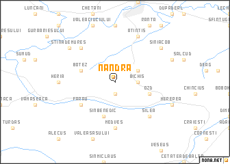 map of Nandra